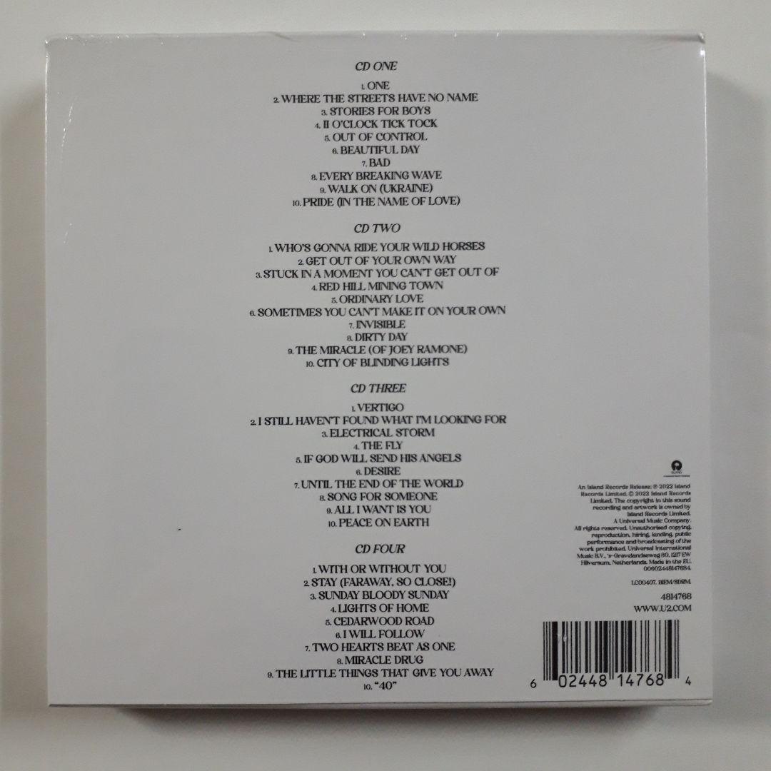 送料無料！ U2 - Songs Of Surrender 4CD 602448147684 輸入盤CD 新品・未開封品_画像2