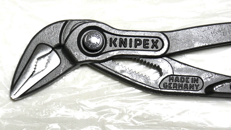 新品 KNIPEX 8751-250 コブラ エクストラスリム クニペックス ウォーターポンプ プライヤー 8751-250B01 Cobra 日本限定 2022の画像2