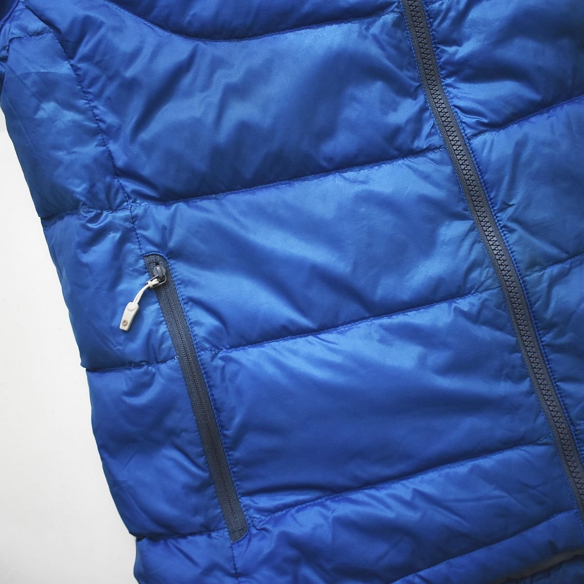 ★750FP QUIX DOWN マーモット Marmot ナイロン アルパイン ダウン ジャケット XL ブルー★メンズ アウトドア ジャンパー 登山 防寒着★_画像7