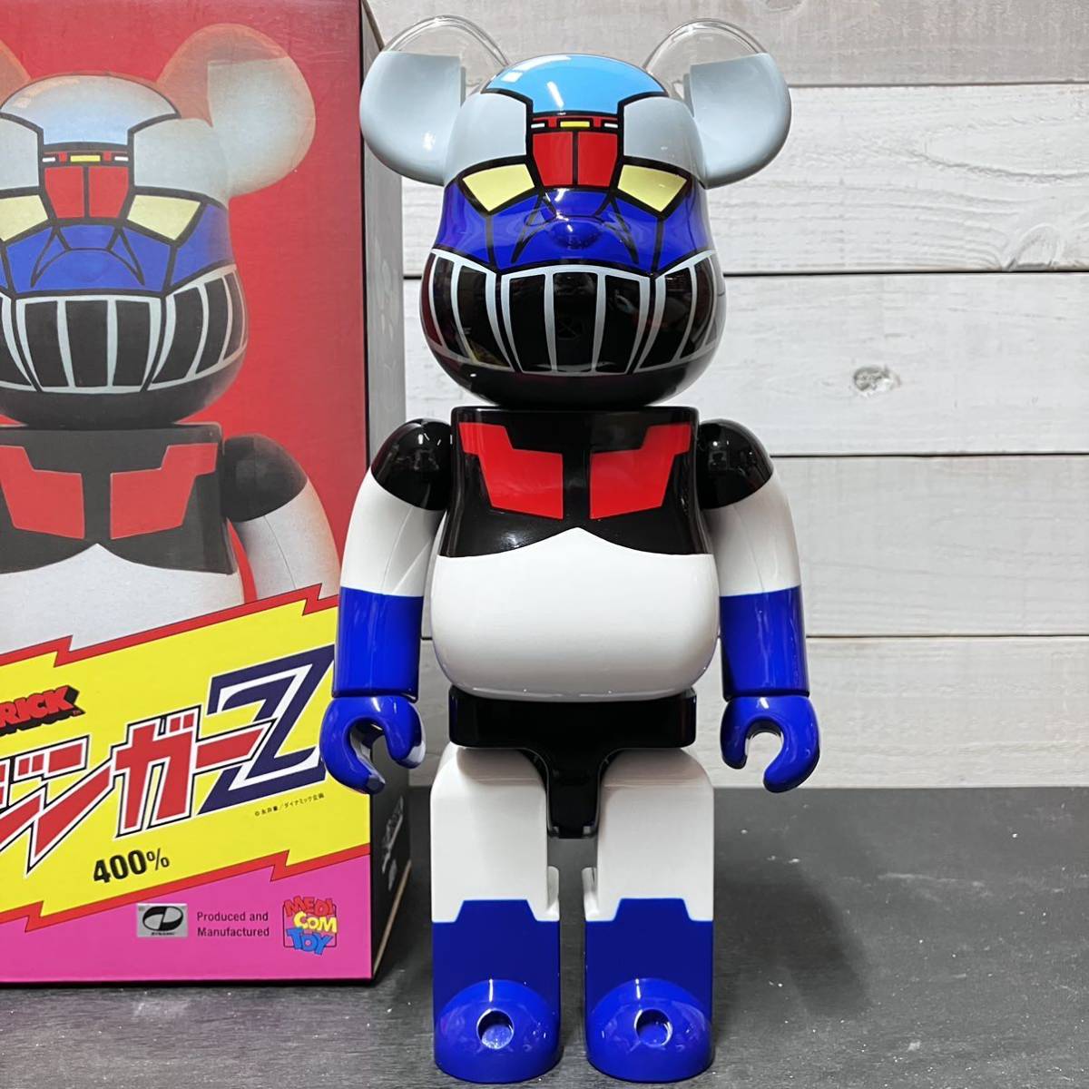 BE@RBRICK MAZINGER Z 400% GO NAGAI MEDICOMTOY 2014 ベアブリック マジンガー Z 永井豪 メディコムトイ MEDB@0000MZGZ400_画像2