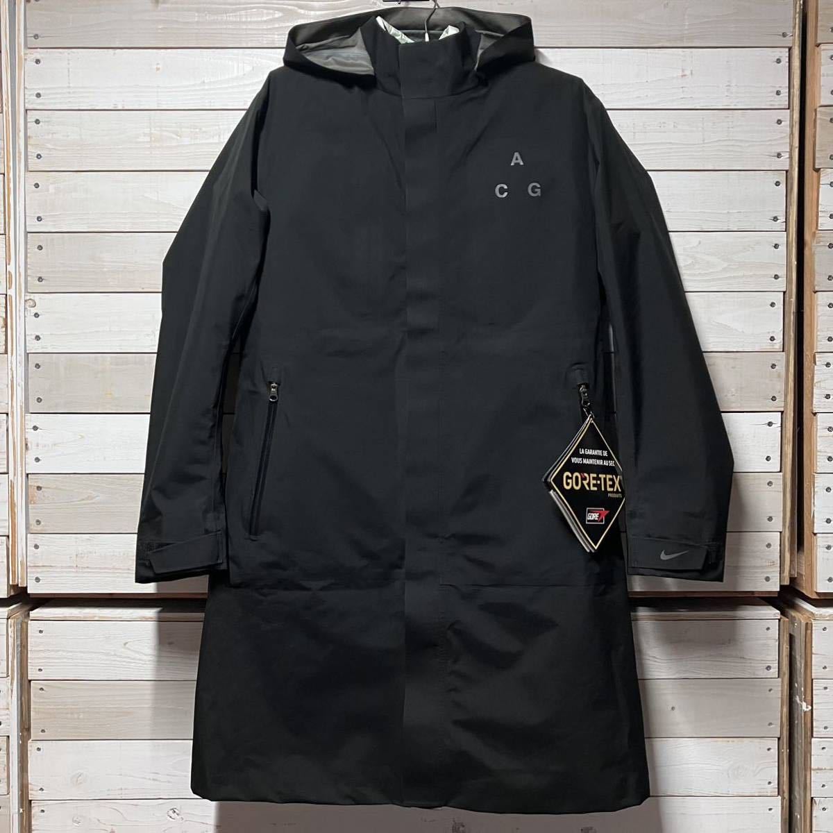 SIZE M NIKE LAB ACG 3 in 1 SYSTEM COAT BLACK LONG NYLON SIZE M NIKE LAB ACG 3 in 1 SYSTEM COAT BLACK LONG NYLON