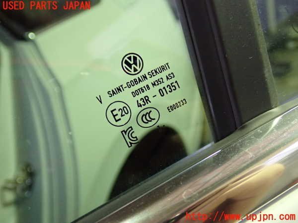1UPJ-12091320]VW ゴルフ ヴァリアント(CDDFYV)左後ドア 43R-01351 中古_画像4