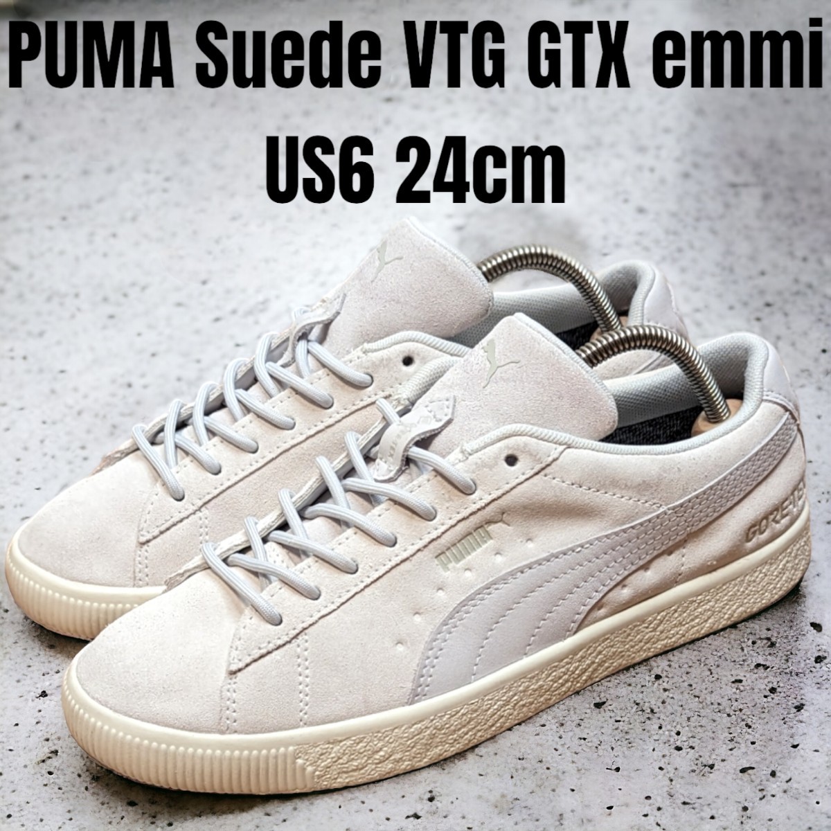 PUMA SUEDE GORE-TEX プーマ ゴアテックス 24cm 防水　レディーススニーカー　PUMAスニーカー　スウェード_画像1