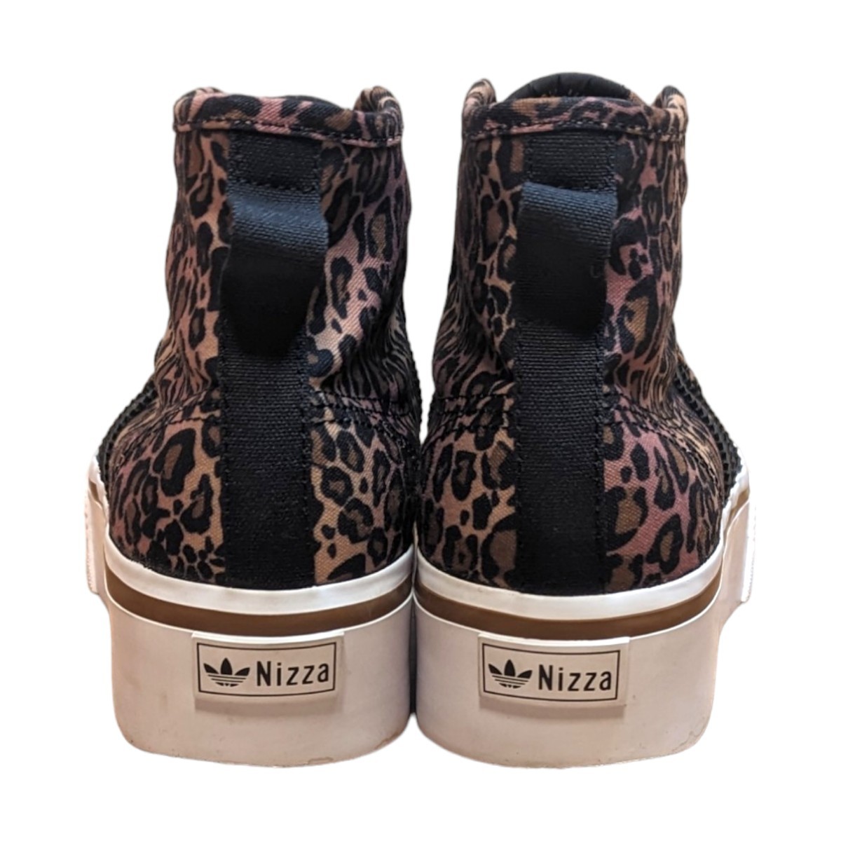 adidas アディダス NIZZA MID ニッツァ 23 5cm 厚底 豹柄 adidas アディダス NIZZA MID ニッツァ 23 5cm 厚底 豹柄
