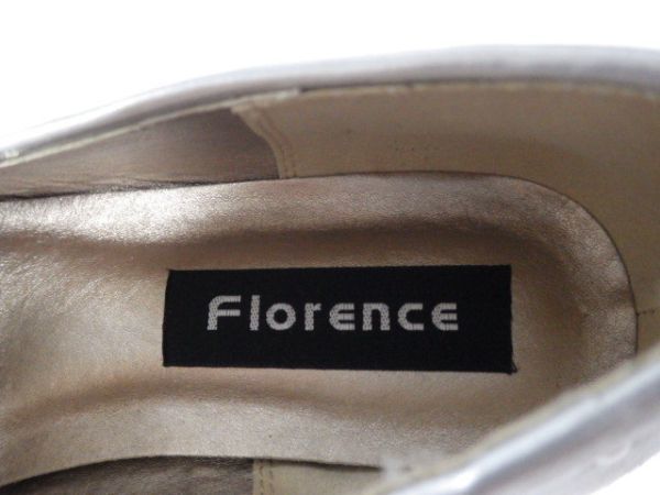 Florence lady's shoes flat shoes M size moquette manner ballet shoes silver studs attaching [QA33]