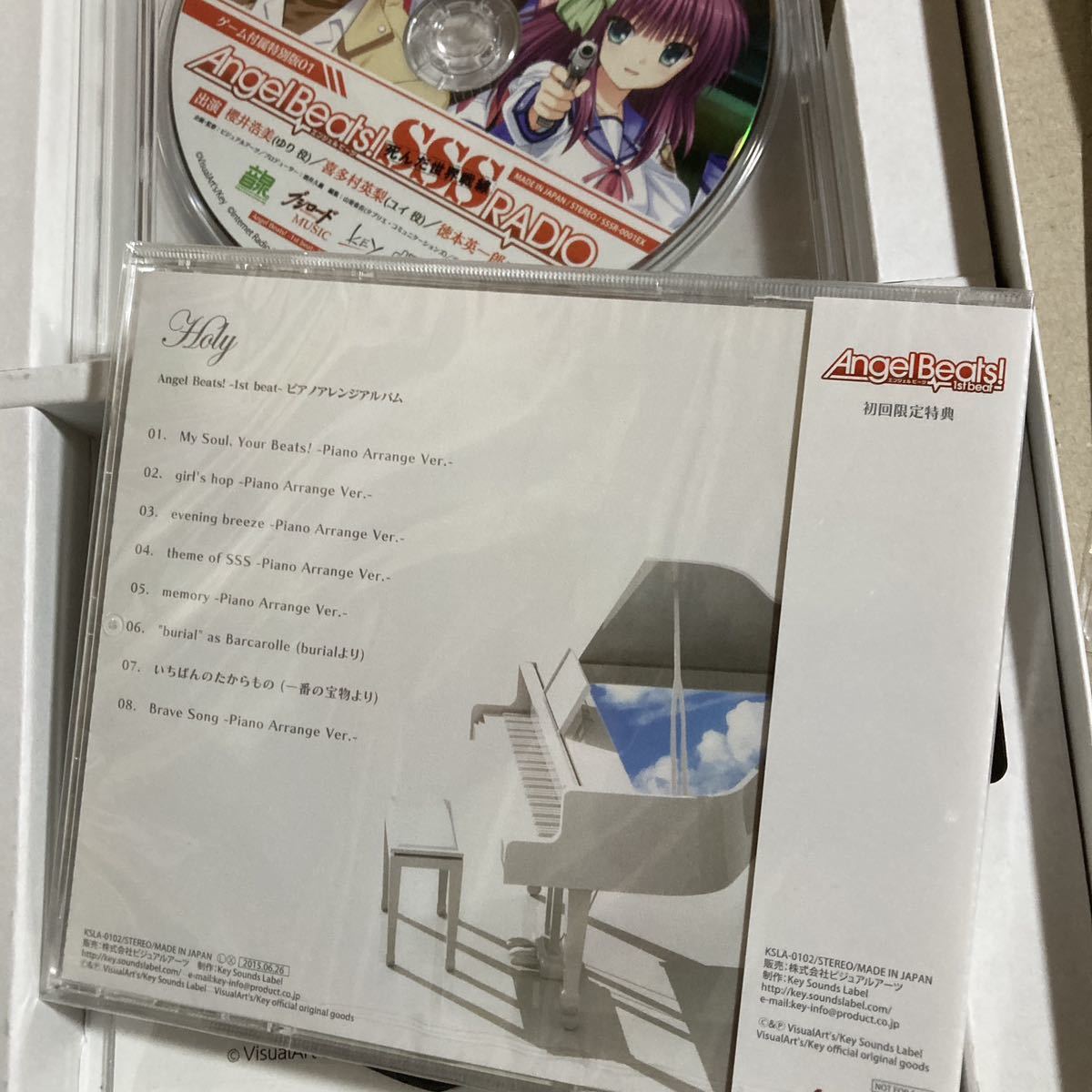 PCソフト Angel Beats！ -1st beat- [Key] エンジェルビーツ　Windows 初回限定版　テレカ付き_画像9