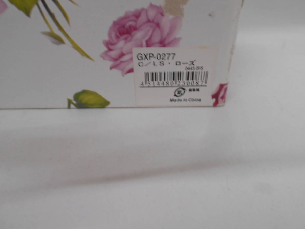 【菊水-9054】　ローズ柄　カップ＆ソーサー　薔薇　未使用品（HN）_画像6