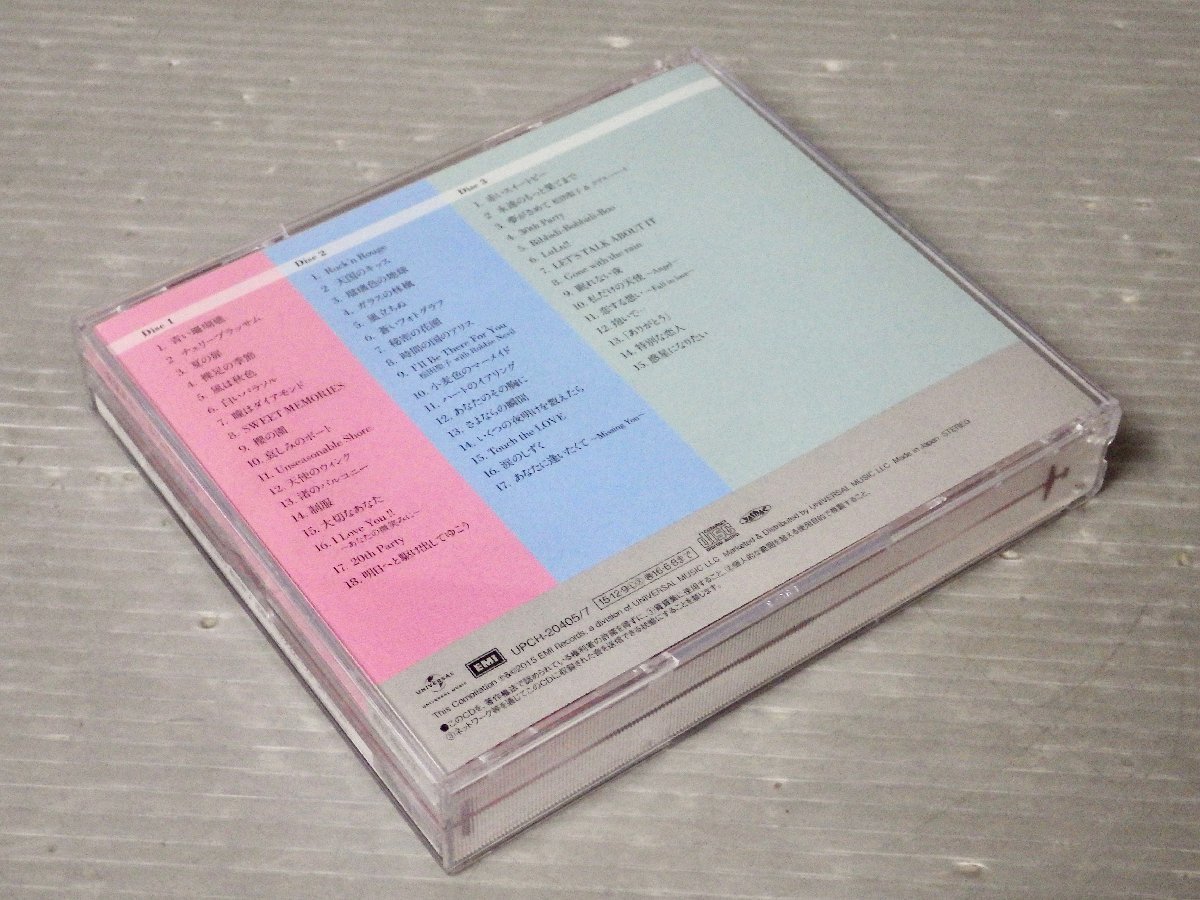 【3枚組CD】松田聖子『We Love SEIKO ～35th Anniversary 究極オールタイムベスト 50 Songs～』歌詞ブックレット付き ※レンタル落ち_画像2