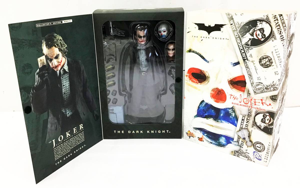 未使用 HOT TOYS 1/6 ムービー マスターピース ダークナイト ジョーカー 銀行強盗ver. MMS79 フィギュア THE DARK KNIGHT THE JOKER_画像1