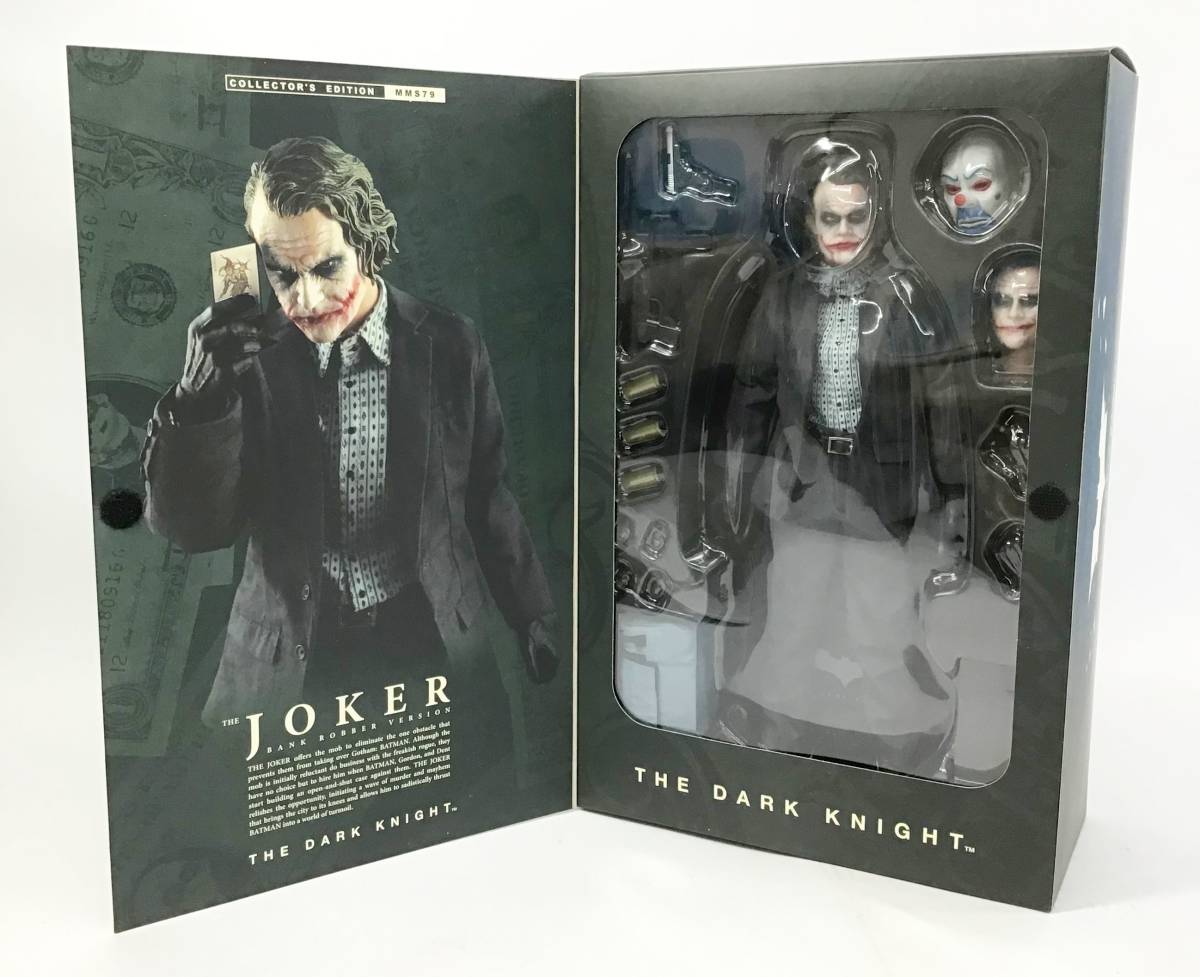 未使用 HOT TOYS 1/6 ムービー マスターピース ダークナイト ジョーカー 銀行強盗ver. MMS79 フィギュア THE DARK KNIGHT THE JOKER_画像2