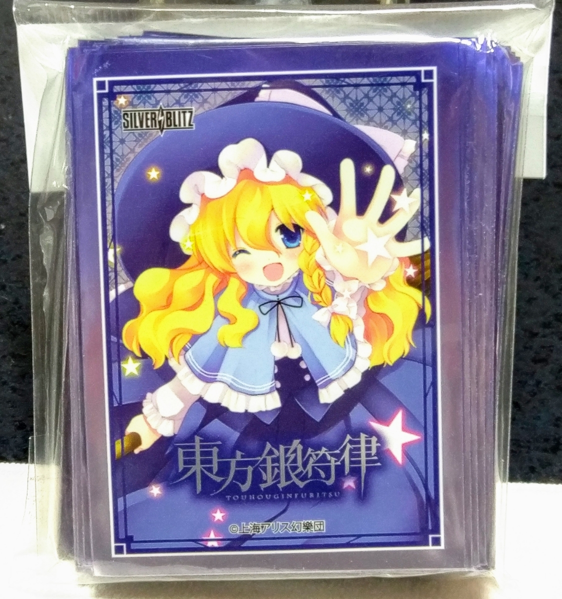 東方project 霧雨魔理沙 スリーブ 東方銀符律 カードゲーム 同人グッズ 上海アリス幻樂団_画像1