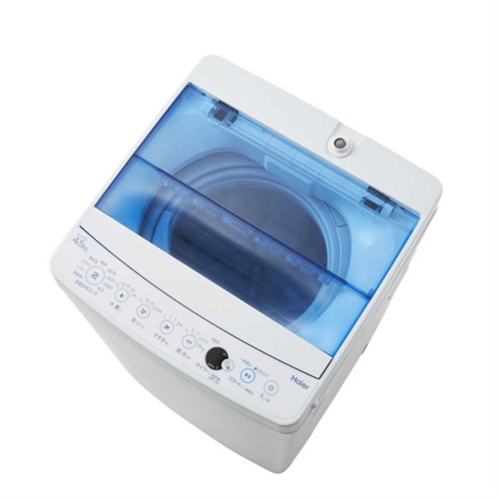 【国内正規品】 JW-C45CK 4.5kg 全自動洗濯機 ハイアール Haier 2019年製 洗浄・除菌済み 一人暮らし 乾燥機能付き 送風 5kg未満