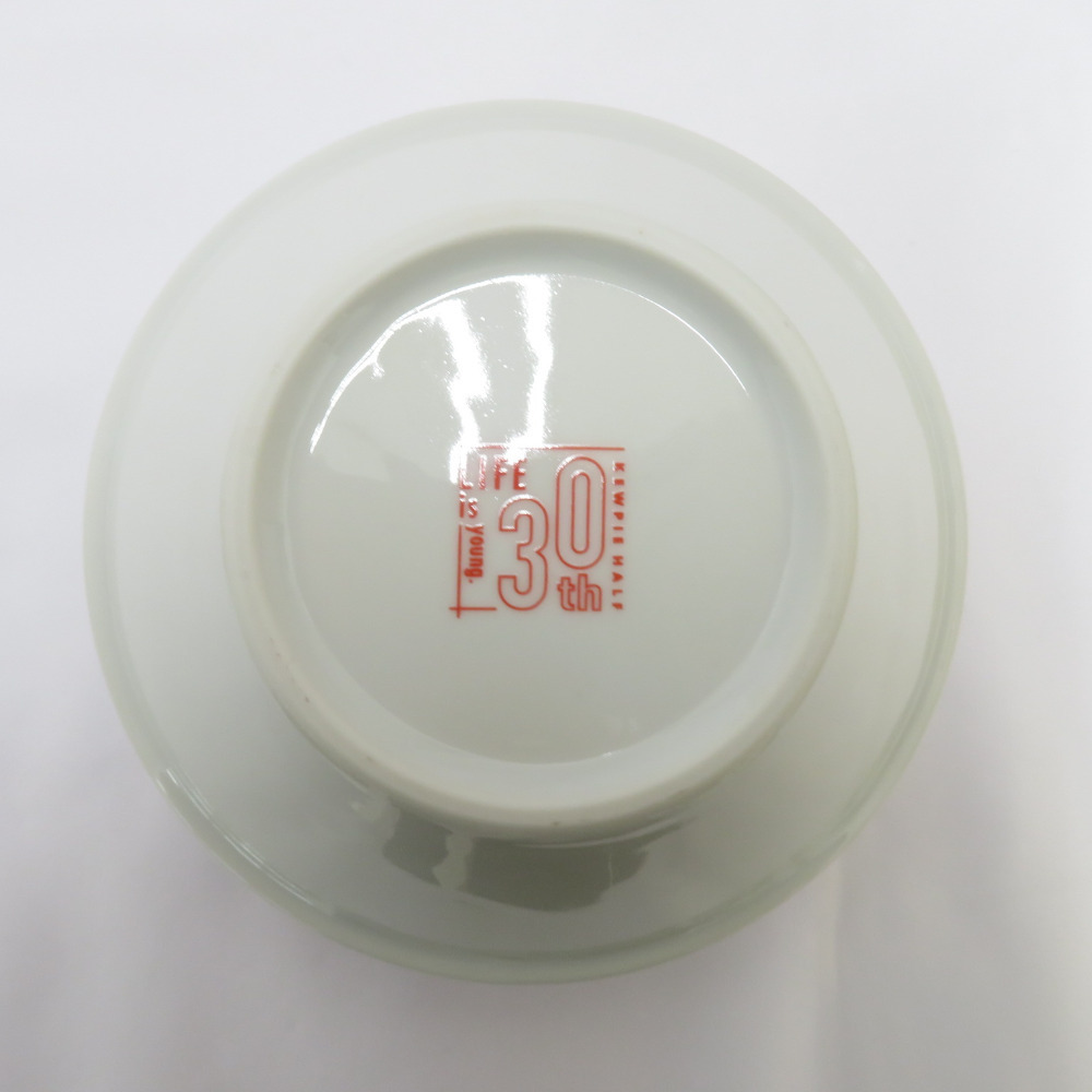 食器 キューピーハーフ 30周年 サラダボウル スタッキング 陶磁器 6点セット 未使用品の画像9