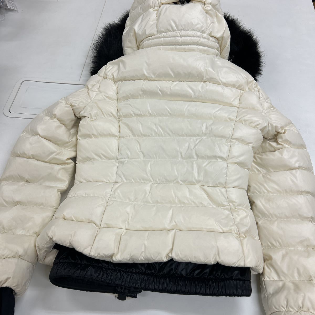 MONCLER グルノーブル ダウンジャケット アウター コヨーテファー 防寒 レディース 正規品_画像8