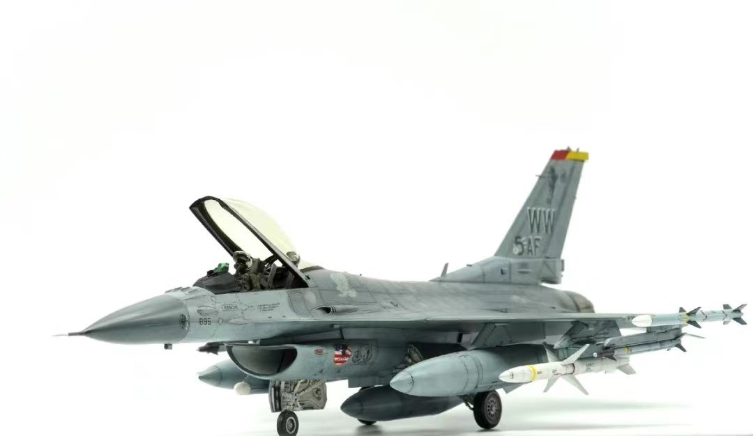 1/48 アメリカ空軍 F-16CJ 組立塗装済完成品