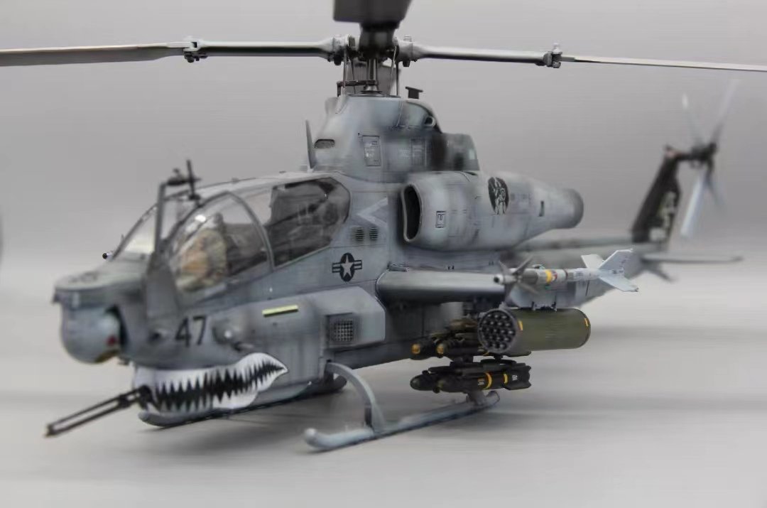 1/48 アメリカ陸軍 AH-64 アパッチ 攻撃ヘリコプター 組立塗装済完成品_画像8