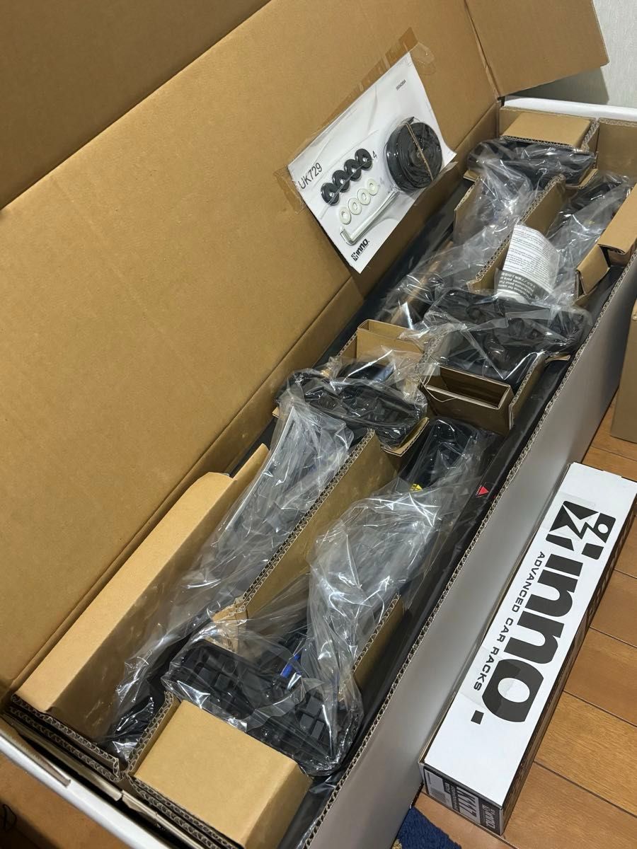 カーメイト inno イノー 車載 ルーフキャリア UK729 スキー カーメイト inno イノー 車載 ルーフキャリア UK729 スキー