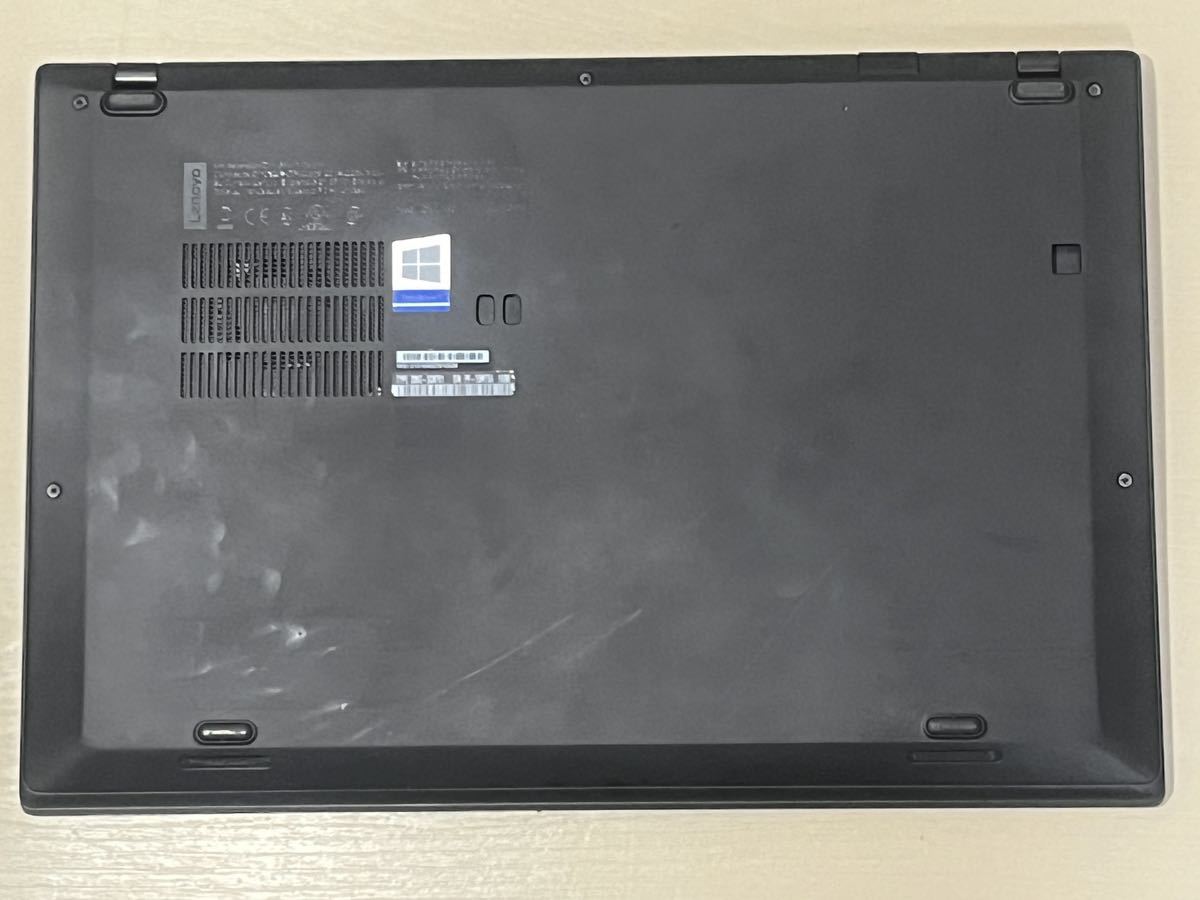 中古②lenovo ThinkPad X1 Core i5 8350U 1.70GHz /14インチFullHD1920×1080タッチパネル/8GB/256GB/Win11/管理番号55500000001-000029660_画像7
