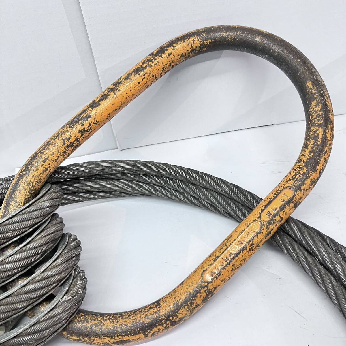 中古品 4点吊り ワイヤースリング フック マーテック BKL-6-10 中古品 4点吊り ワイヤースリング フック マーテック BKL-6-10