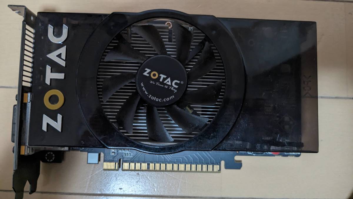 ★動作確認済み★ ZOTAC GeForce GTS 450 1GB GDDR5 NVIDIA DVI HDMI DP_画像1