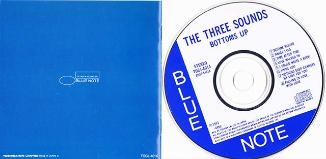 ★ 帯付国内初盤,廃盤CD ★ The Three Sounds スリー・サウンズ ★ [ Bottoms Up ] ★ 素晴らしいアルバムです。_画像5