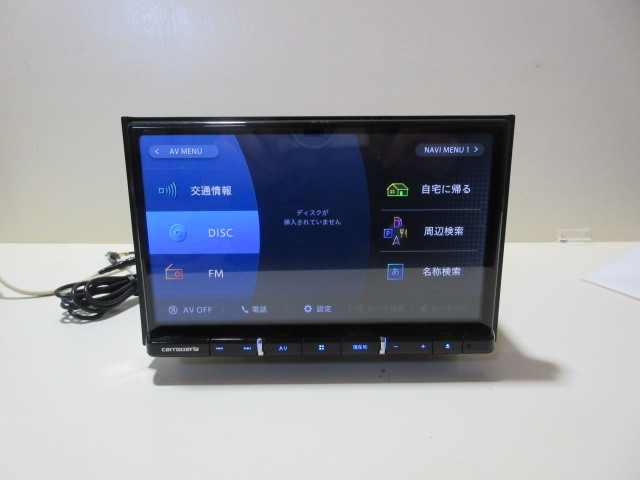 送料無料カロッツェリア楽ナビ　8インチ　AVIC-RL910　地図データ2021年　CD/DVD/SD/フルセグ/Bluetooth 　　(RL710RL810RL900RL901_画像7