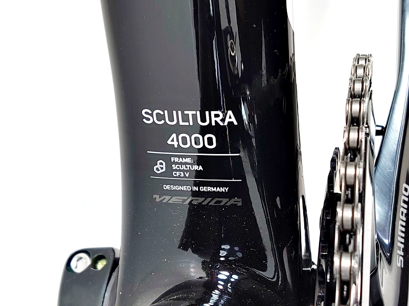 ▼▼未使用 メリダ MERIDA スクルトゥーダ SCULTURA 4000 2022-23年 カーボン ロードバイク XSサイズ 2×11速 チームレプリカ_画像6