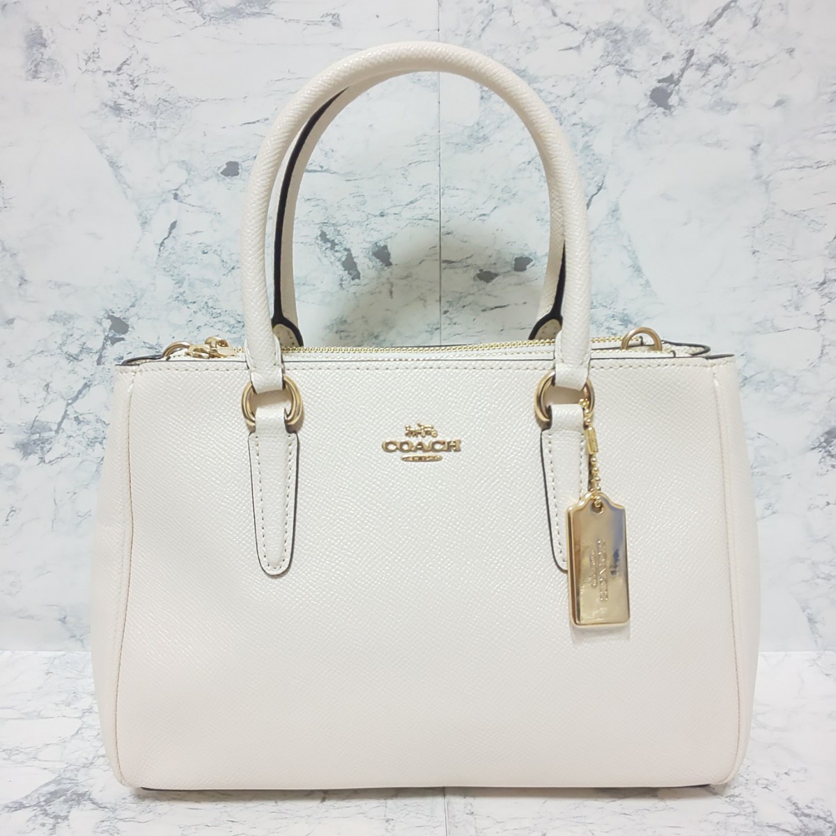 新品同様】COACH コーチ 2wayミニショルダーバッグ ハンドバッグ 新品同様】COACH コーチ 2wayミニショルダーバッグ ハンドバッグ