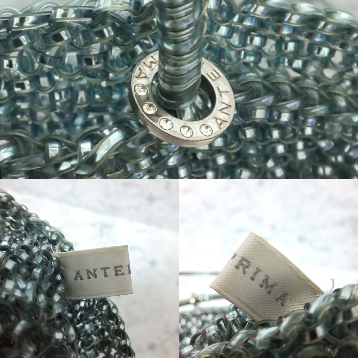 極美品/希少色】ANTEPRIMA アンテプリマ ワイヤーハンドバッグ 極美品/希少色】ANTEPRIMA アンテプリマ ワイヤーハンドバッグ