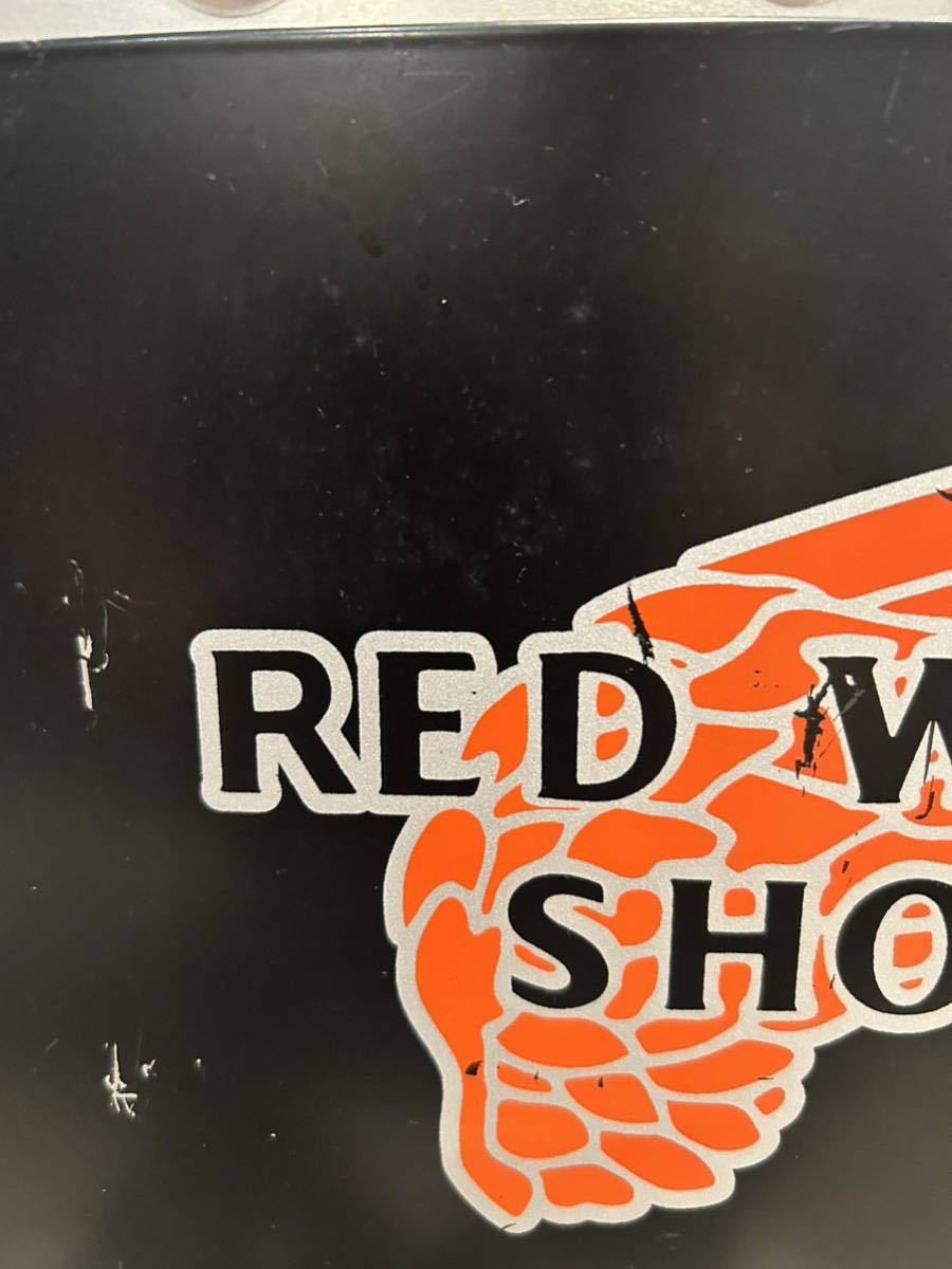 最後の一個です！00's RED WING スチール店舗什器　ヴィンテージPT83PT91エンジニア半円タグビンテージ90's80'sアドバダイジングビンテージ_画像6