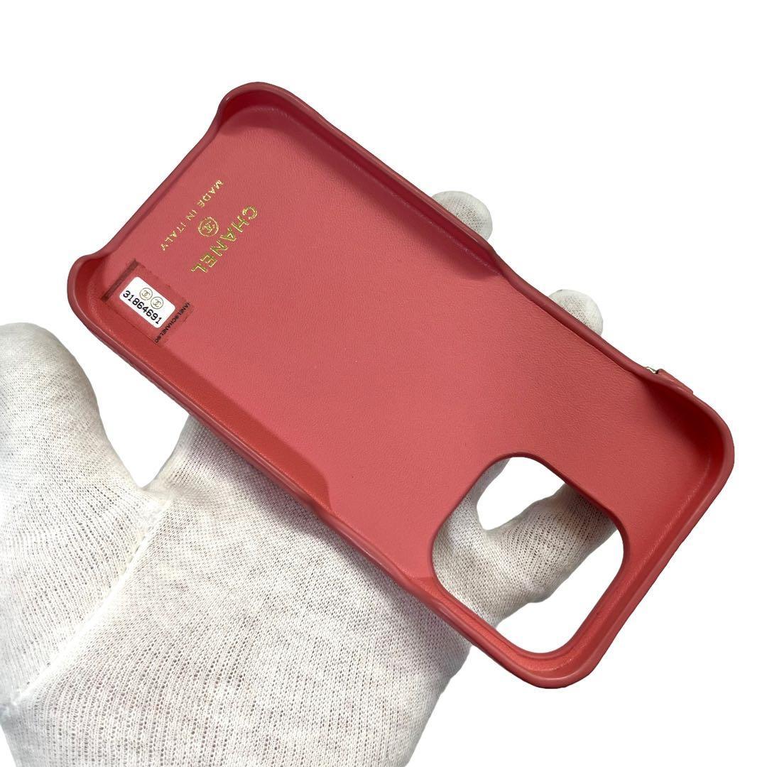 入手困難】 シャネル iphone 13 / pro iphoneケース ピンク 入手困難】 シャネル iphone 13 / pro iphoneケース ピンク