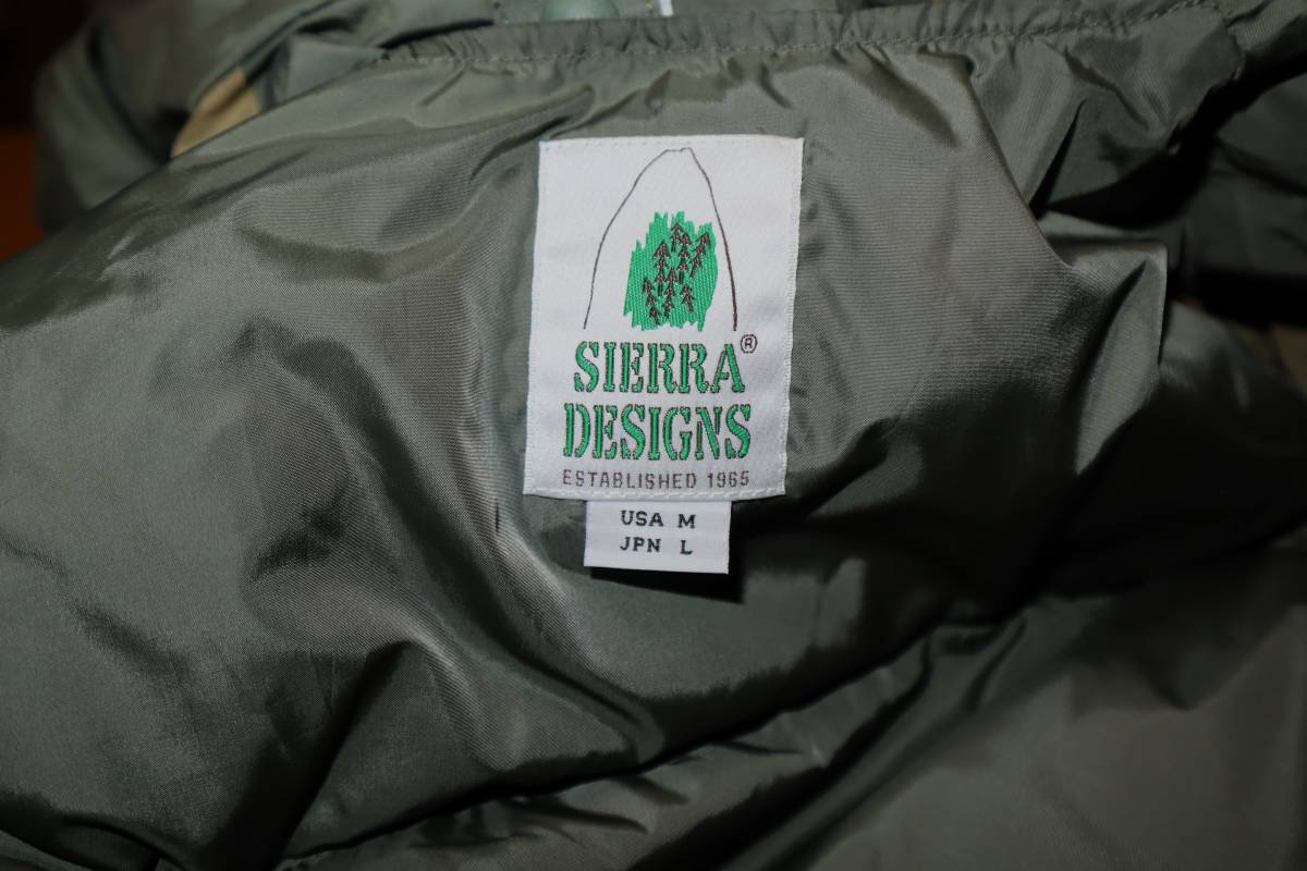 * regular price 5.1 ten thousand jpy * unused goods * SIERRA DESIGNS Sierra Design * liner removed possibility mountain parka *sizeL(JPN)