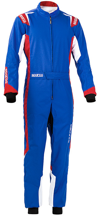 特価！スパルコ新品■Kart Suit レーシングカート走行会レーシングスーツCIK-FIA Level 2 N2013-1 公認　SPARCO SUIT■THUNDER青_画像1