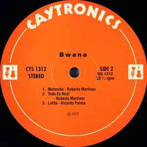 Bwana /Bwana サンタナ～アステカ～マロ～エル・チカーノに通じる'72 ラテン・ファンク名盤！(再発盤）_画像4