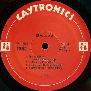 Bwana /Bwana サンタナ～アステカ～マロ～エル・チカーノに通じる'72 ラテン・ファンク名盤！(再発盤）_画像3