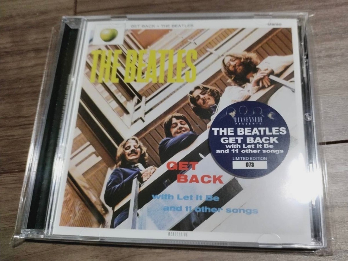 1円スタート　THE BEATLES 　GET BACK WITH LET IT BE AND 11 OTHER SONGS　プレス盤　CD 新品未開封　ビートルズ_画像1