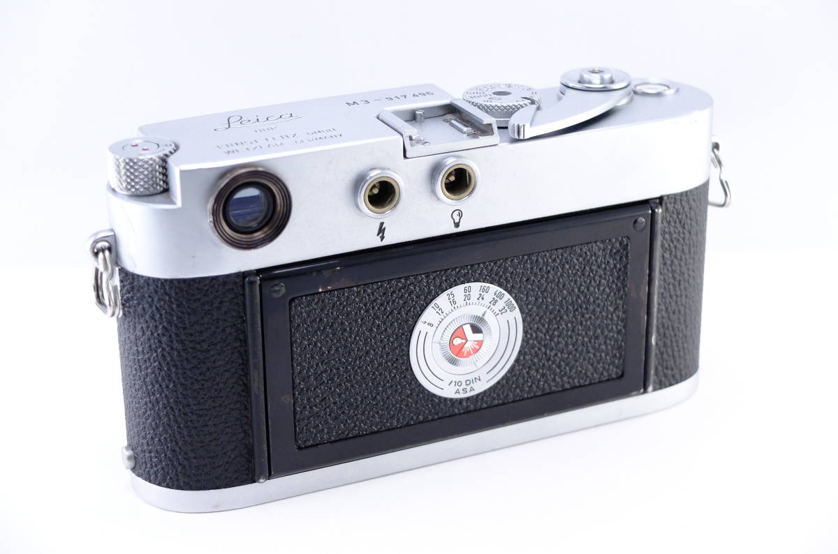 【UD09L】★売り切り★Leica ライカ M3 シルバー DS ダブルストローク 1958年製 レンジファインダー_画像5