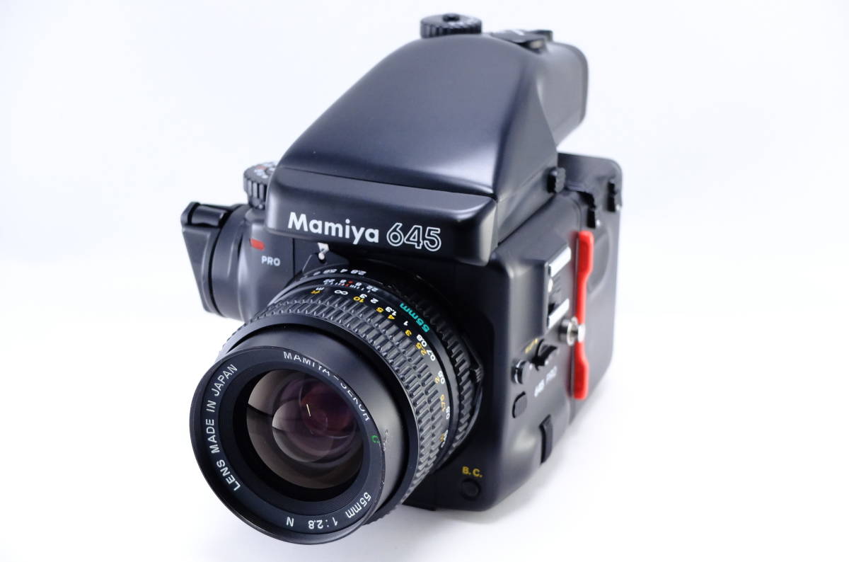 【UD11L】★売り切り★Mamiya マミヤ 645 PRO + MAMIYA-SEKOR C 55mm F2.8 N MF 中判カメラ_画像1