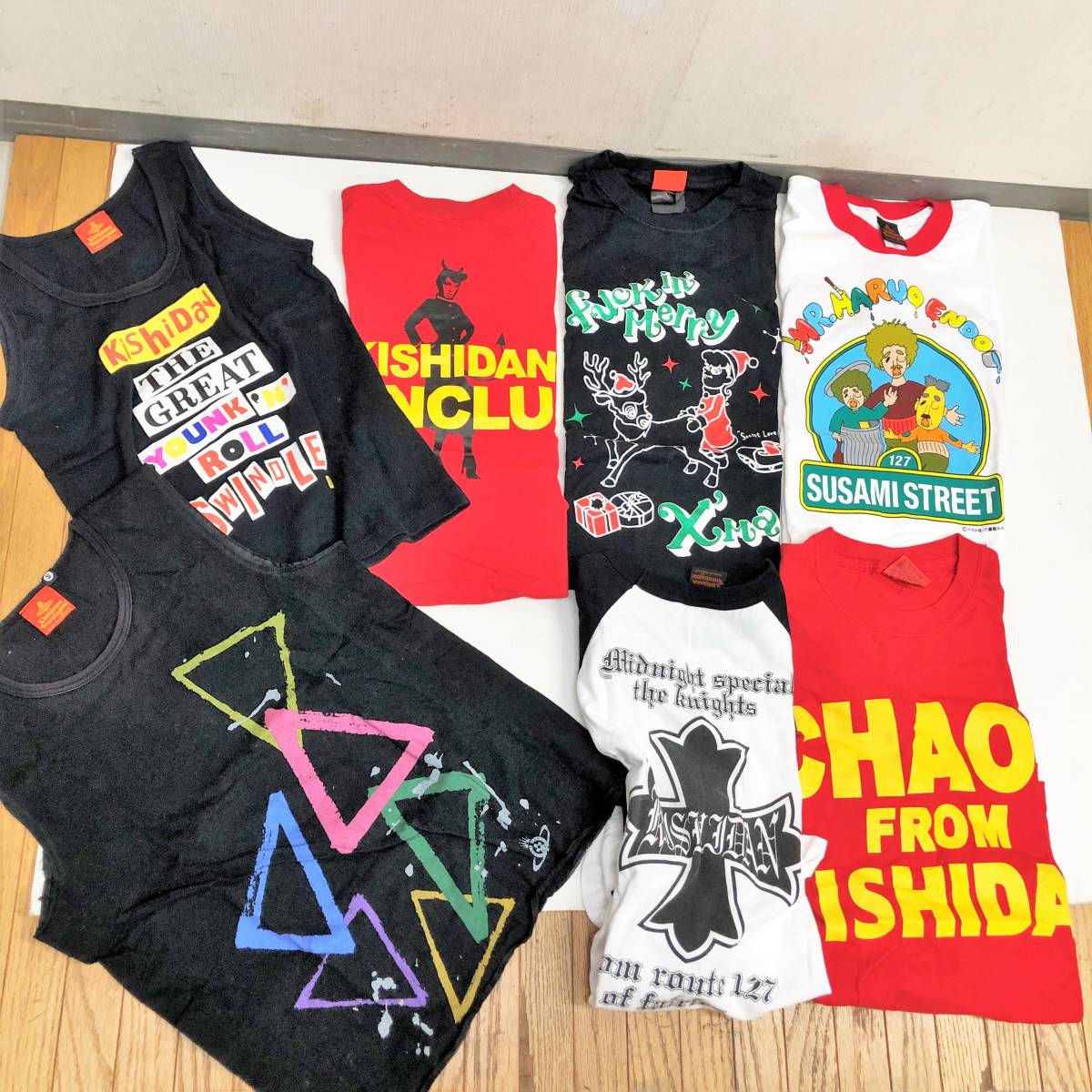 気志團/服/セット/ｔシャツ/kishidenne wrerutogood/綾小路翔/グッズ/タンクトップ/アーティスト/ロック/歌手/ファン/中古_画像4