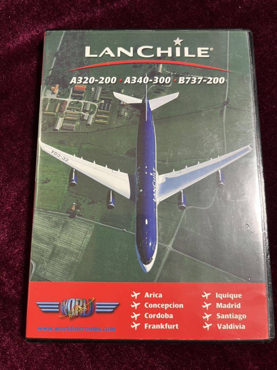 ★美品★ DVD LANCHILE A320-200 A340-300 B737-200 飛行機_画像1