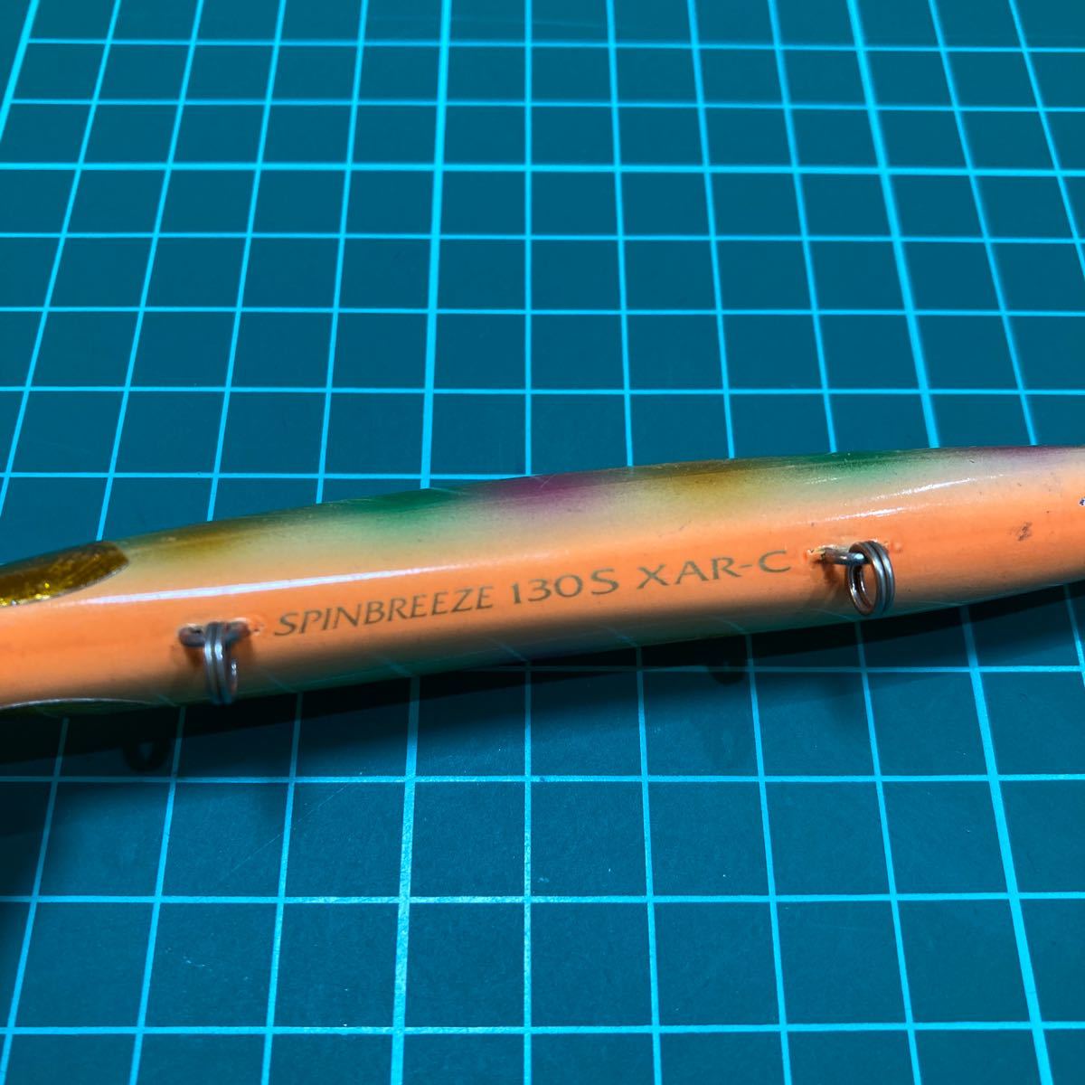 シマノ 熱砂 スピンブリーズ130S XAR-C チャートキャンディ 130mm シーバス ヒラメ ヒラスズキ ネッサの画像5