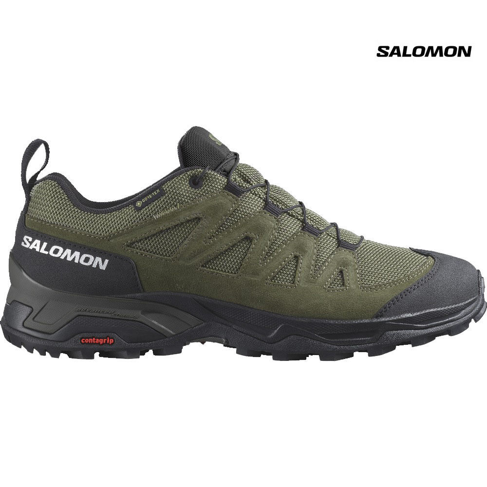 ハイキング ゴアテックス【SALOMONサロモン/M's X WARD LEATHER GORE-TEX/L47182200/28.0cm】mtrフット