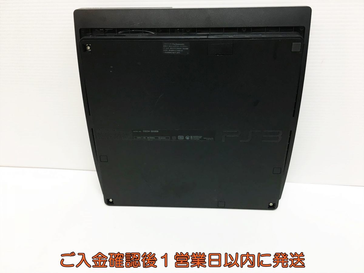 【1円】PS3 本体 セット CECH-3000B ブラック 320GB ゲーム機本体 HDD・ラック欠品 未検品 ジャンク G09-223ym/G4_画像5