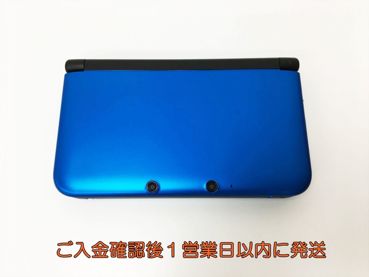 【1円】ニンテンドー3DSLL 本体 ブルー/ブラック 任天堂 SPR-001 動作確認済 3DS LL J03-505rm/F3_画像1