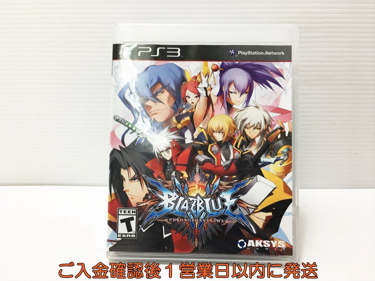 【1円】PS3 BlazBlue: Chrono Phantasma 輸入品 プレステ3 ゲームソフト 1A0404-281mk/G1_画像1