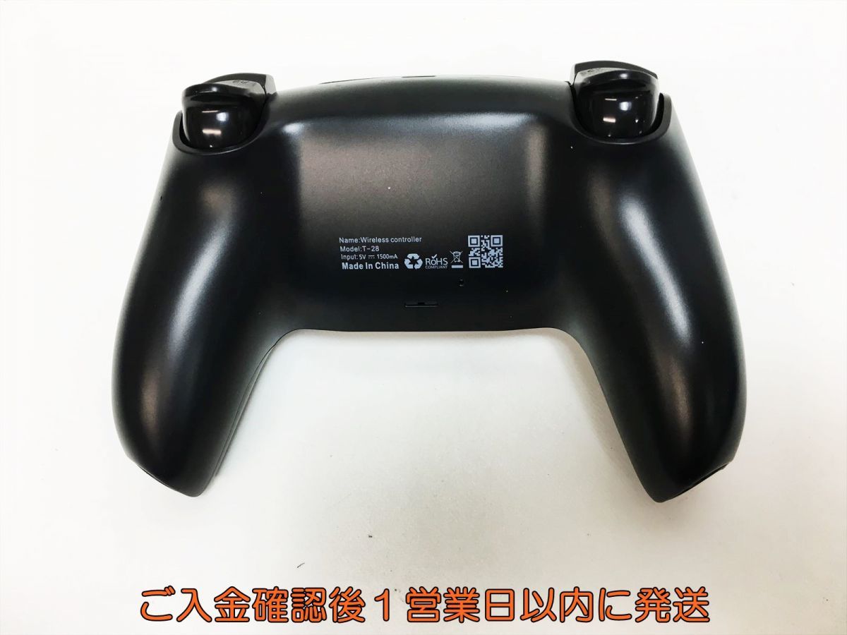 【1円】PS4 非純正 ワイヤレスコントローラー ブラック Model No.T28 P4-Plus ゲーム機周辺機器 動作確認済み M04-289ym/F3_画像5