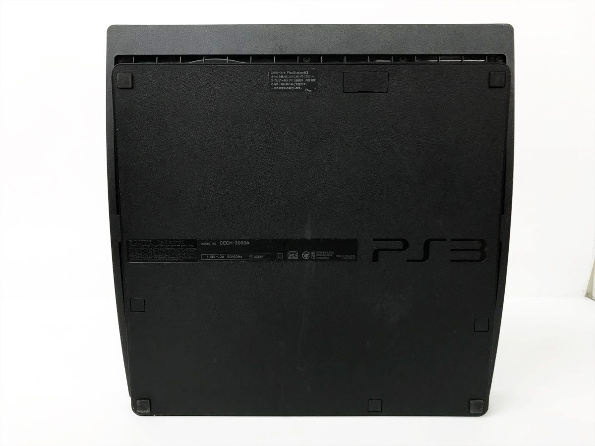 【1円】PS3 本体 160GB ブラック SONY PlayStation3 CECH-3000A 初期化済 未検品ジャンク プレステ3 DC06-965jy/G4_画像4