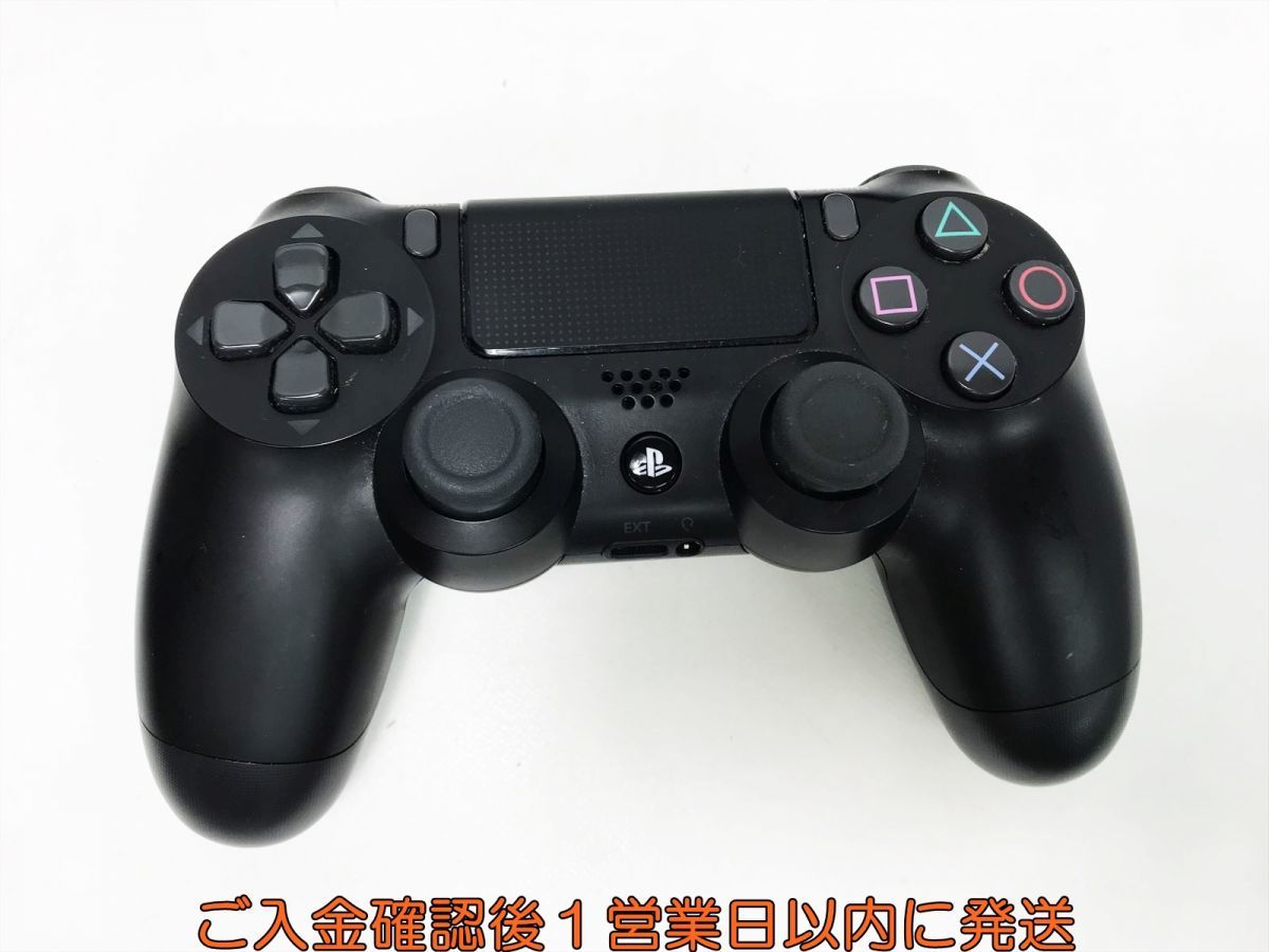 【1円】PS4 純正 ワイヤレスコントローラー DUALSHOCK4 ブラック 未検品ジャンク SONY PlayStation4 G06-270yk/F3_画像1