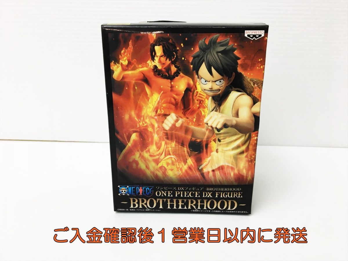 【1円】未開封 ONEPIECE ワンピース DXフィギュア -BROTHERHOOD- モンキー・D・ルフィ バンプレスト バンダイ J03-562rm/F3_画像1