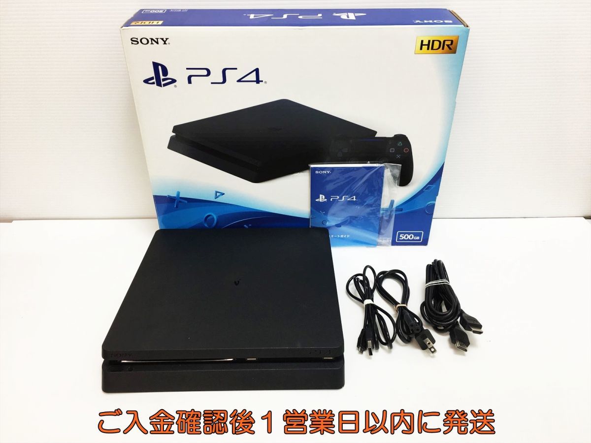 1円】PS4 本体/箱セットCUH-2200A ブラック500GB ゲーム機本体SONY